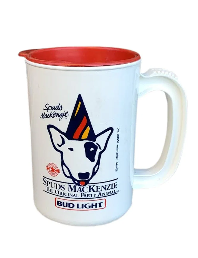 Vintage Budweiser Spuds Mackenzie Mug — RootsBK